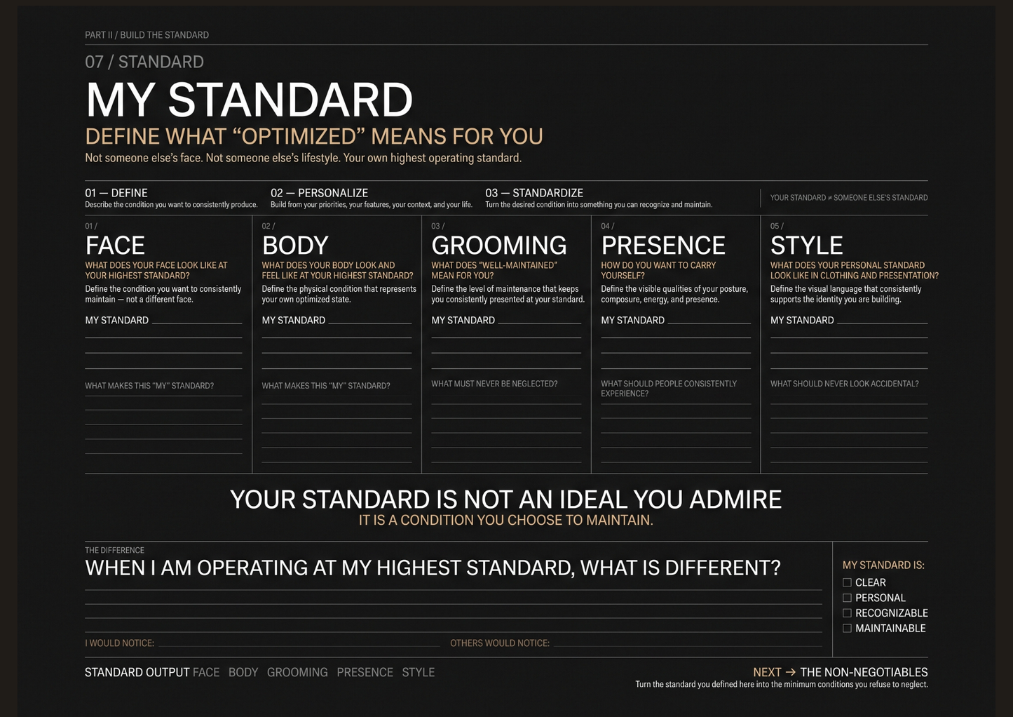 THE STANDARD SYSTEM ZERO